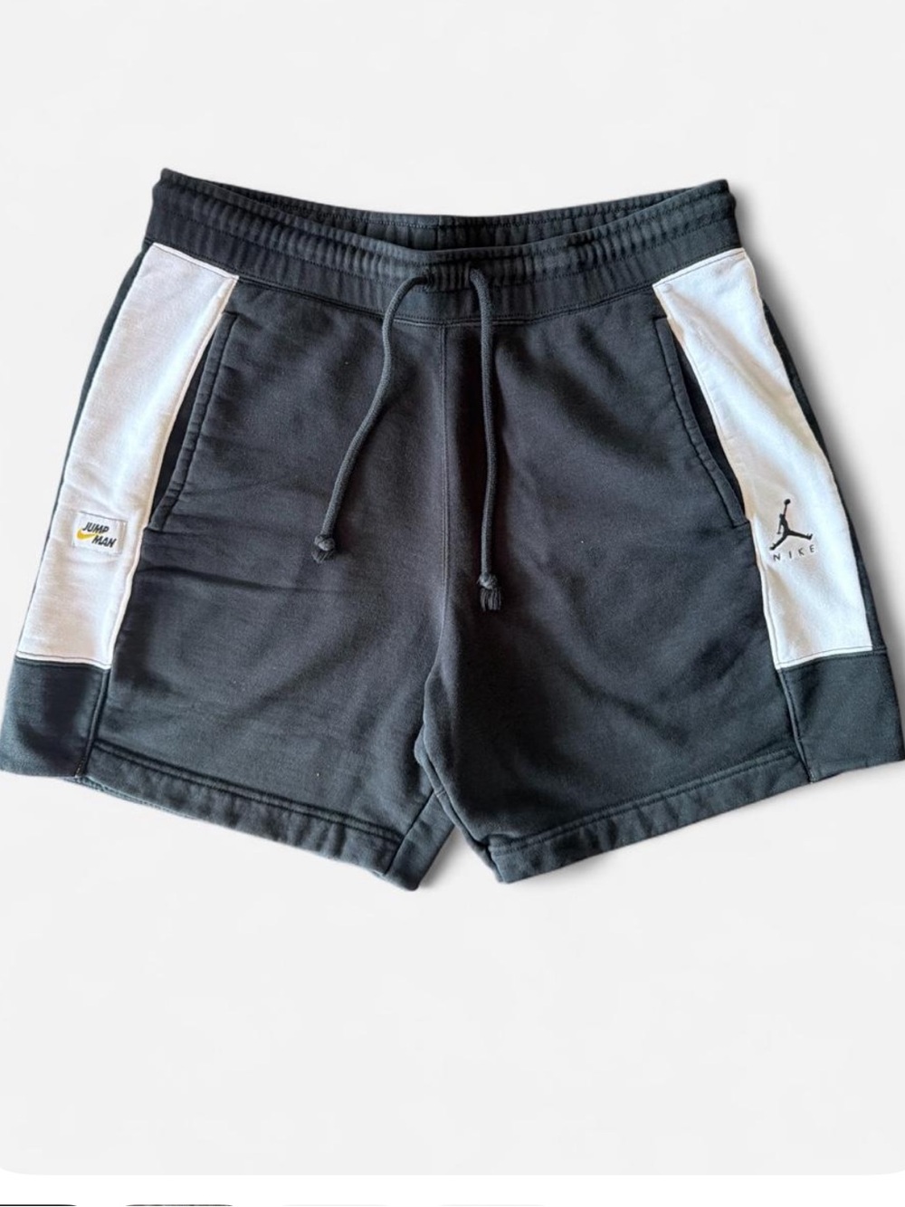 Jordan Men’s Black & White Athletic Shorts